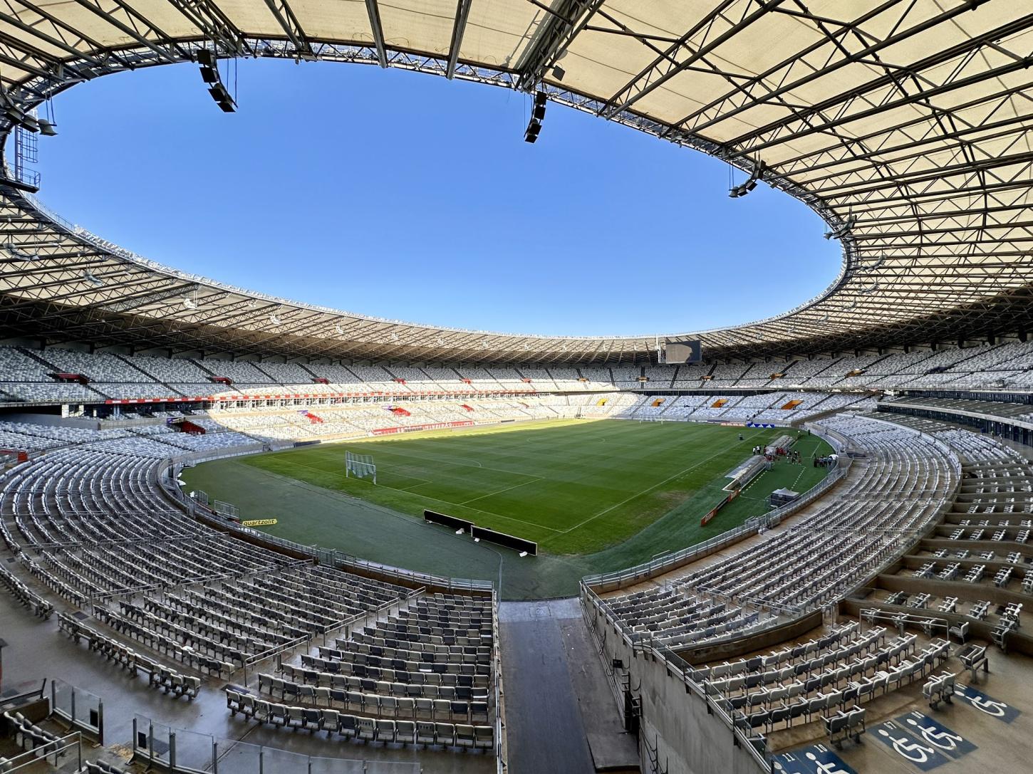 Mineirão amplia proteção com novas câmeras de super alta definição